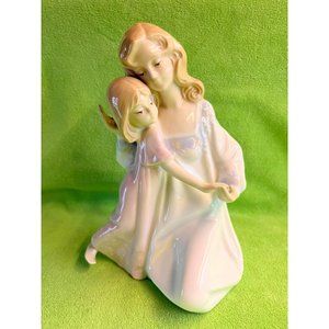 OLLIERV 1990 Paul Sebastian Figurine Mother With Child Gloss Finish MINT